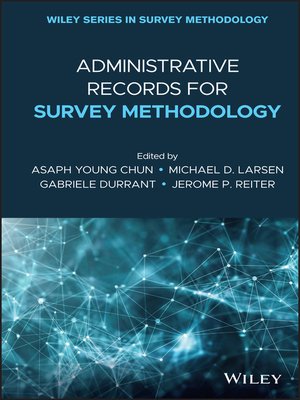 cover image of Administrative Records for Survey Methodology